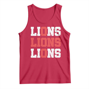 England Lions Soccer English Pride Tank Top