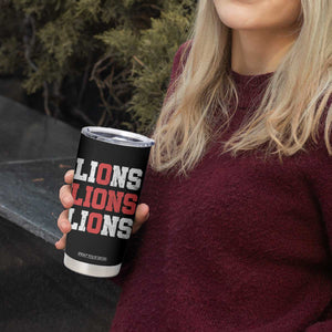 England Lions Soccer English Pride Tumbler Cup