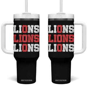England Lions Soccer English Pride Tumbler With Handle