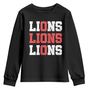 England Lions Soccer English Pride Youth Sweatshirt