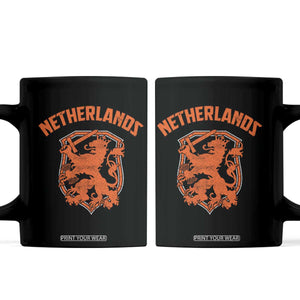 Netherlands Dutch Republic Lion Vintage Holland Crest Coffee Mug