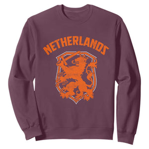 Netherlands Dutch Republic Lion Vintage Holland Crest Sweatshirt