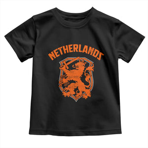 Netherlands Dutch Republic Lion Vintage Holland Crest Toddler T Shirt