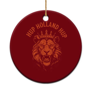 Hup Holland Hup Dutch Orange Lion Netherlands Heritage Ceramic Ornament