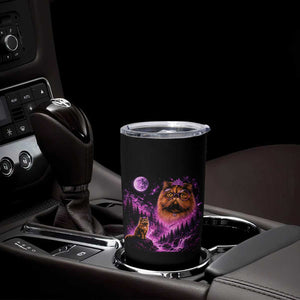 Princess Cat Howling To The Moon Vintage 90s Nature Tumbler Cup TS11 Print Your Wear