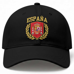 Espana Escudo Retro Spain Coat of Arms Español Baseball Cap