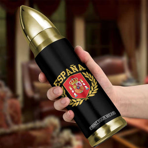 Espana Escudo Retro Spain Coat of Arms Español Bullet Tumbler