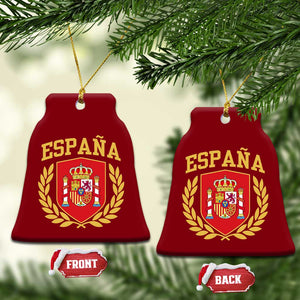 Espana Escudo Retro Spain Coat of Arms Español Ceramic Ornament