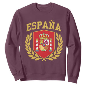 Espana Escudo Retro Spain Coat of Arms Español Sweatshirt