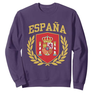 Espana Escudo Retro Spain Coat of Arms Español Sweatshirt