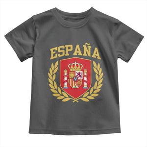 Espana Escudo Retro Spain Coat of Arms Español Toddler T Shirt