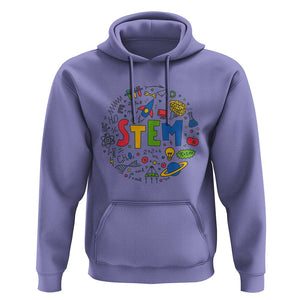STEM Teacher Hoodie Science Technology Engineering Math School TS11 Violet Print Your Wear