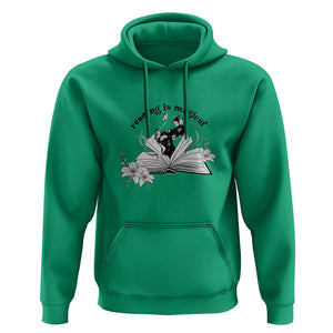 Funny Book Lover Hoodie Reading Is Magical Black Magic TS11 Irish Green Print Your Wear