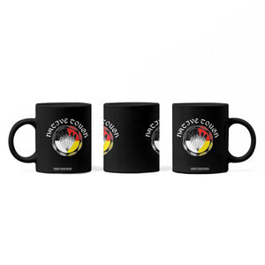 Native Tough Coffee Mug Indian American Medicine Wheel Feathers TS11 Print Your Wear
