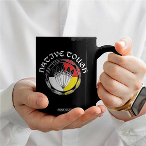 Native Tough Coffee Mug Indian American Medicine Wheel Feathers TS11 Print Your Wear