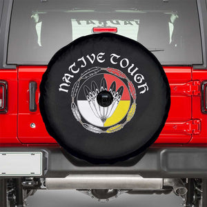 Native Tough Spare Tire Cover Indian American Medicine Wheel Feathers TS11 Black Print Your Wear