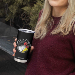 Native Tough Tumbler Cup Indian American Medicine Wheel Feathers TS11 Print Your Wear