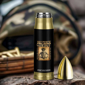 Nez Perce Cowboy Jackson Sundown Bullet Tumbler Native American Cowboy Western Country TS11 Print Your Wear