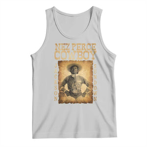 Nez Perce Cowboy Jackson Sundown Tank Top Native American Cowboy Western Country TS11 Ash Print Your Wear