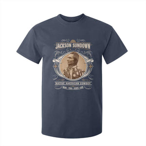 Jackson Sundown T Shirt For Kid Native American Cowboy Western Country TS11 Navy Print Your Wear