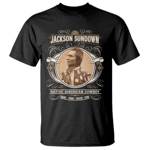 Jackson Sundown T Shirt Native American Cowboy Western Country TS11 Black Print Your Wear