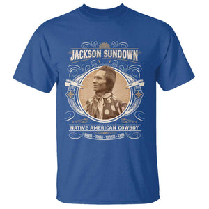 Jackson Sundown T Shirt Native American Cowboy Western Country TS11 Royal Blue Print Your Wear
