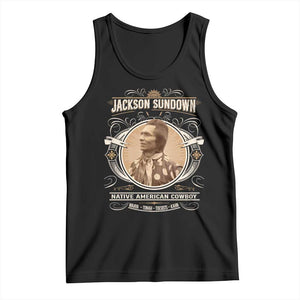Jackson Sundown Tank Top Native American Cowboy Western Country TS11 Black Print Your Wear