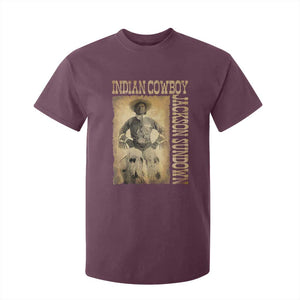 Jackson Sundown T Shirt For Kid Native American Cowboy Vintage Western TS11 Maroon Print Your Wear