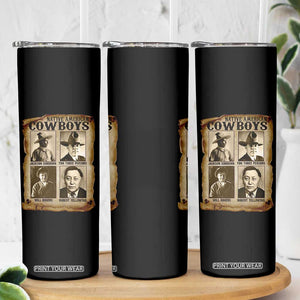 Native American Cowboy Legends Skinny Tumbler Vintage Western Rodeo TS11 Print Your Wear