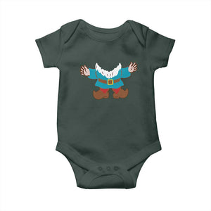 Funny Halloween Baby Onesie Garden Gnome Body Costume Beard TS11 Print Your Wear