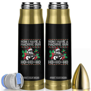 Funny Christmas 80's Die Movie Bullet Tumbler Now I Have A Machine Gun Ho Ho Ho Gun Lover TS11 Black Print Your Wear