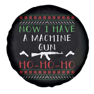 Now I Have A Machine Gun Spare Tire Cover Funny Christmas Movie Gun Lover TS11 Print Your Wear