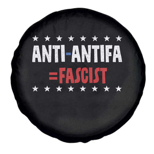 Fight Fascism Protest Anti Fascism Spare Tire Cover Vintage Stars And Stripes TS11 Print Your Wear