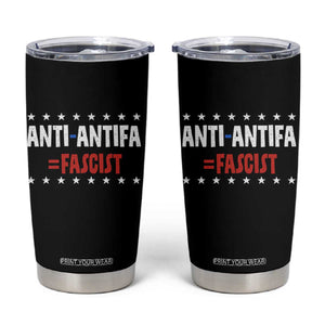 Fight Fascism Protest Anti Fascism Tumbler Cup Vintage Stars And Stripes TS11 Black Print Your Wear