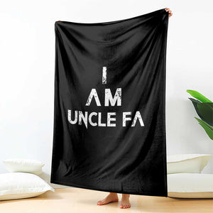 Funny I Am Uncle Fa Throw Blanket Political Satire Fight Fascism Protest TS11 Print Your Wear