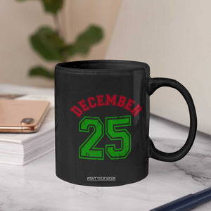 December 25 Christmas Sport Jersey Number Xmas Coffee Mug TS11 Print Your Wear