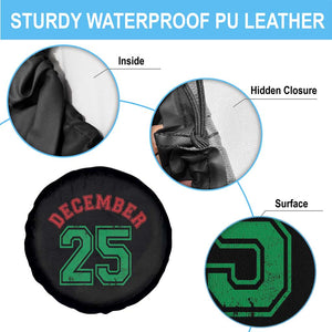 December 25 Christmas Sport Jersey Number Xmas Spare Tire Cover TS11 Print Your Wear