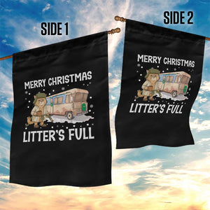 Funny Merry Christmas Litter's Full Cat Parody Garden Flag Xmas Movie TS11 Print Your Wear