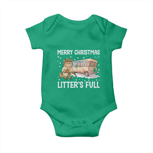 Funny Merry Christmas Litter's Full Cat Parody Baby Onesie Xmas Movie TS11 Irish Green Print Your Wear