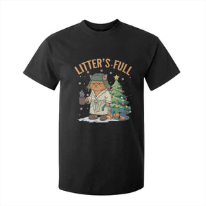 Funny Christmas Vacation Movie Litter's Full Cat T Shirt For Kid Xmas Tree TS11 Black Print Your Wear