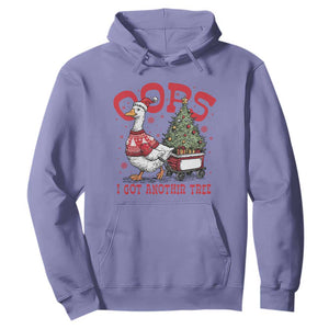Funny Oops I Got Another Tree Funny Christmas Goose Hoodie - Print Your Wear