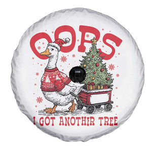 Funny Oops I Got Another Tree Funny Christmas Goose Spare Tire Cover TS11 Print Your Wear