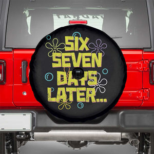 Funny 67 Days Later Spare Tire Cover 67 Days Of School Meme Teacher TS11 Black Print Your Wear