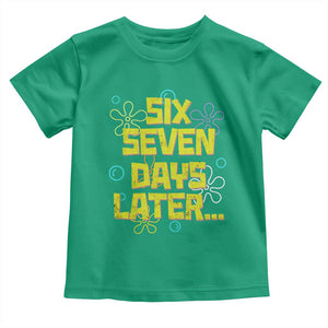 Funny 67 Days Later Toddler T Shirt 67 Days Of School Meme Teacher TS11 Irish Green Print Your Wear