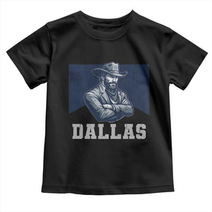 DFC Game Day Toddler T Shirt Blue Star Football Game Sport Lover TS11 Black Print Your Wear