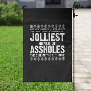 Funny Christmas Vacation Jolliest Bunch Of Assholes Garden Flag Xmas Movie TS11 Print Your Wear