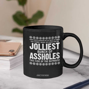Funny Christmas Vacation Jolliest Bunch Of Assholes Coffee Mug Xmas Movie TS11 Print Your Wear