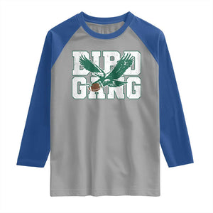 PFE Football Lovers Game Day Raglan Shirt TS11 Sport Gray Royal Print Your Wear
