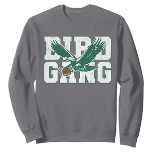 Bird Gang Sweatshirt Philadelphia Fan American Football Eagle Game Day TS11 Charcoal Print Your Wear