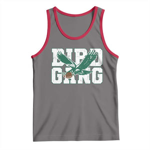 PFE Football Lovers Game Day Tank Top TS11 Deep Heather Red Print Your Wear